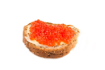 caviar sandwich