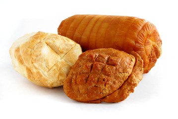 smoked sheep cheeses called 