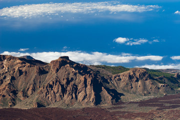 Fototapeta na wymiar Widok z Pico del Teide, Teneryfa