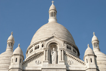 Sacre coeur a montmartre, Paris, France