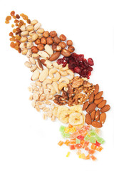 Nuts and dried fruit