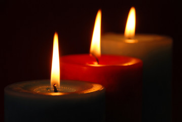 Drei Kerzen
