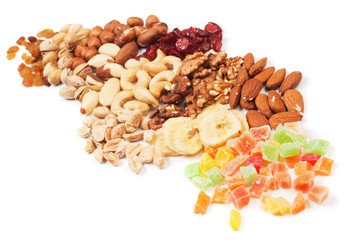 Nuts and dried fruit