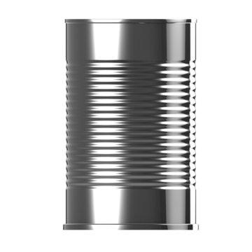 3d Tin Can side view