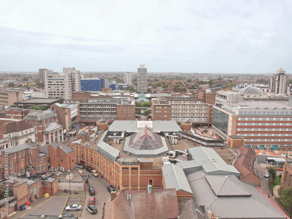 Wall mural City of Coventry