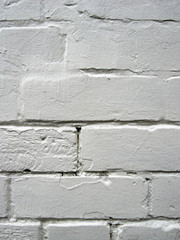 White block wall