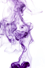 purple smoke detail