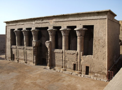 ancient Chnum temple of Esna