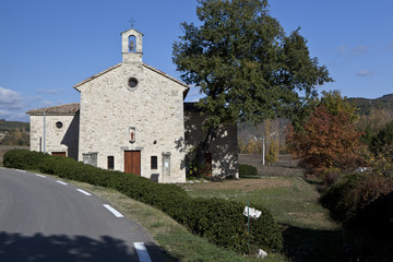 Fototapeta premium Veins (Luberon) Chapelle Saint Férréol