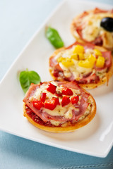 Pizzette ( small pizzas, Italy)