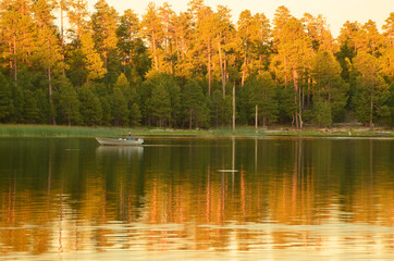 Boat on a Lake