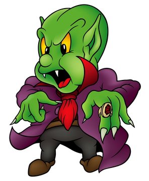 Vampire - cartoon character
