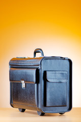 Business cases against gradient background