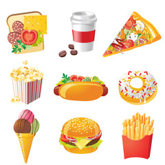 fastfood icons