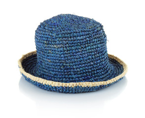 blue hat