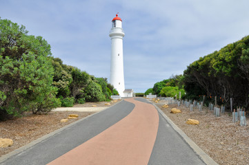 Fototapeta na wymiar Lighthouse of Split Point (Australia)
