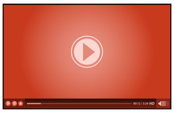 red video player for media