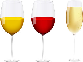 Wine glasses