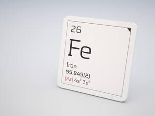 Iron - element of the periodic table