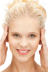 Obraz premium beautiful woman