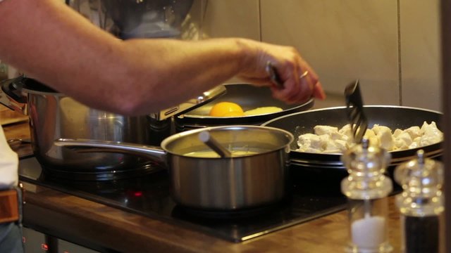 Beim kochen