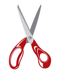 Red scissors