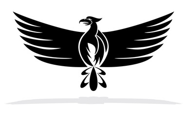 Phoenix bird - vector illustration