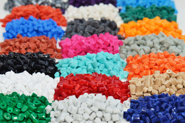farbiges Polymer
