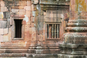 Fototapeta na wymiar Phanomrung temple on the Thailand, Cambodia border.