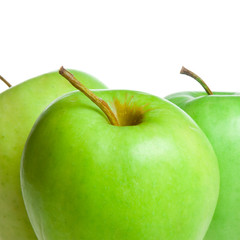 green apples