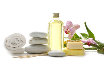 Wellness and relax, spa and aroma therapy setting