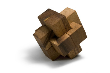 wooden 3D puzzle