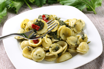 Pasta cime di rapa - Pasta with broccoli