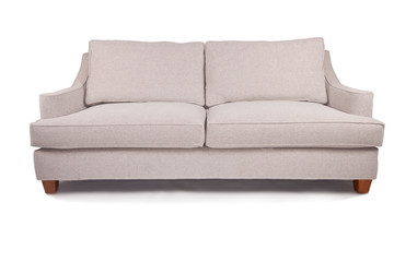 Large white couch sofa or love seat