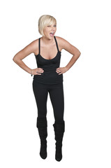 Fototapeta premium Beautiful Woman WInking