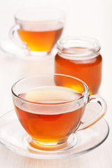 tea with honey