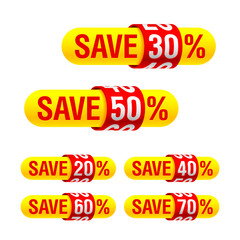 Discount labels