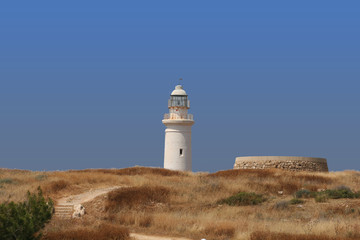 Fototapeta na wymiar Lighthouse - Cypr