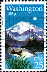 Washington. 1889. US Postage