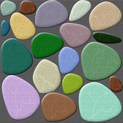 Color stone walls abstract background
