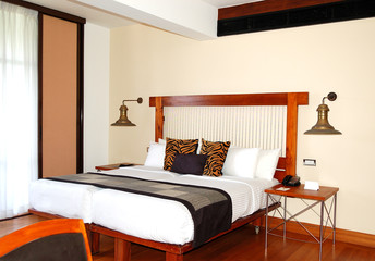 Apartment interior in the luxury hotel, Bentota, Sri Lanka