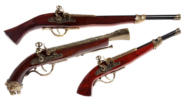 Model of the old gun, souvenir