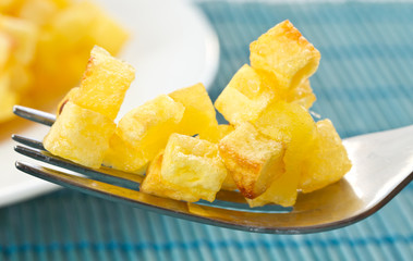fried potatoes