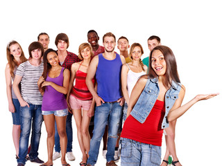 Group people