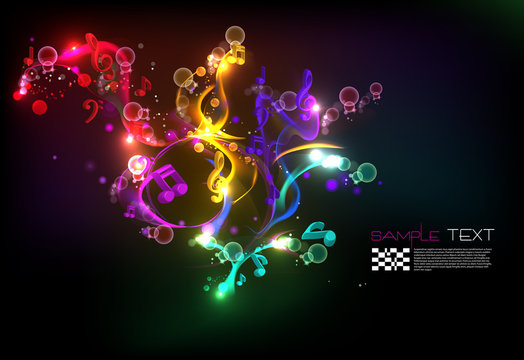 Music Magical Melody Background