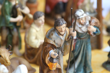 presepe - pastori