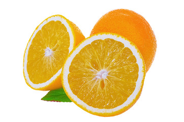 Oranges isolated