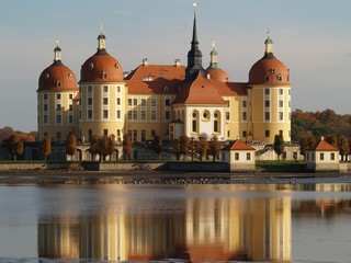 Obraz premium Schloss Moritzburg Meißen