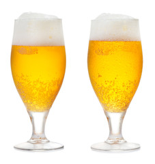 glasses of beer