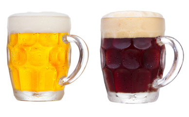 mugs of beer